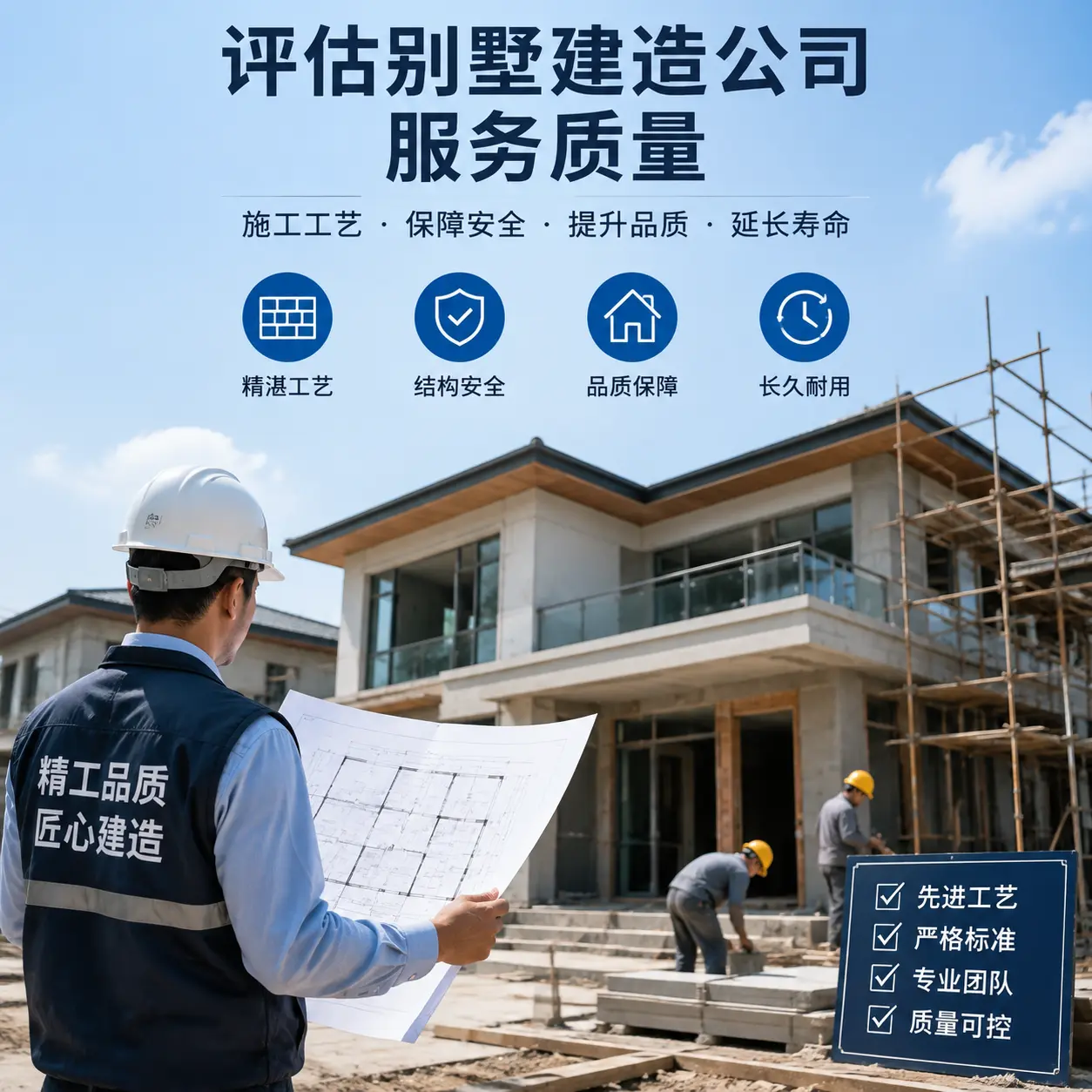 如何评估 清镇 别墅建造公司的服务质量？