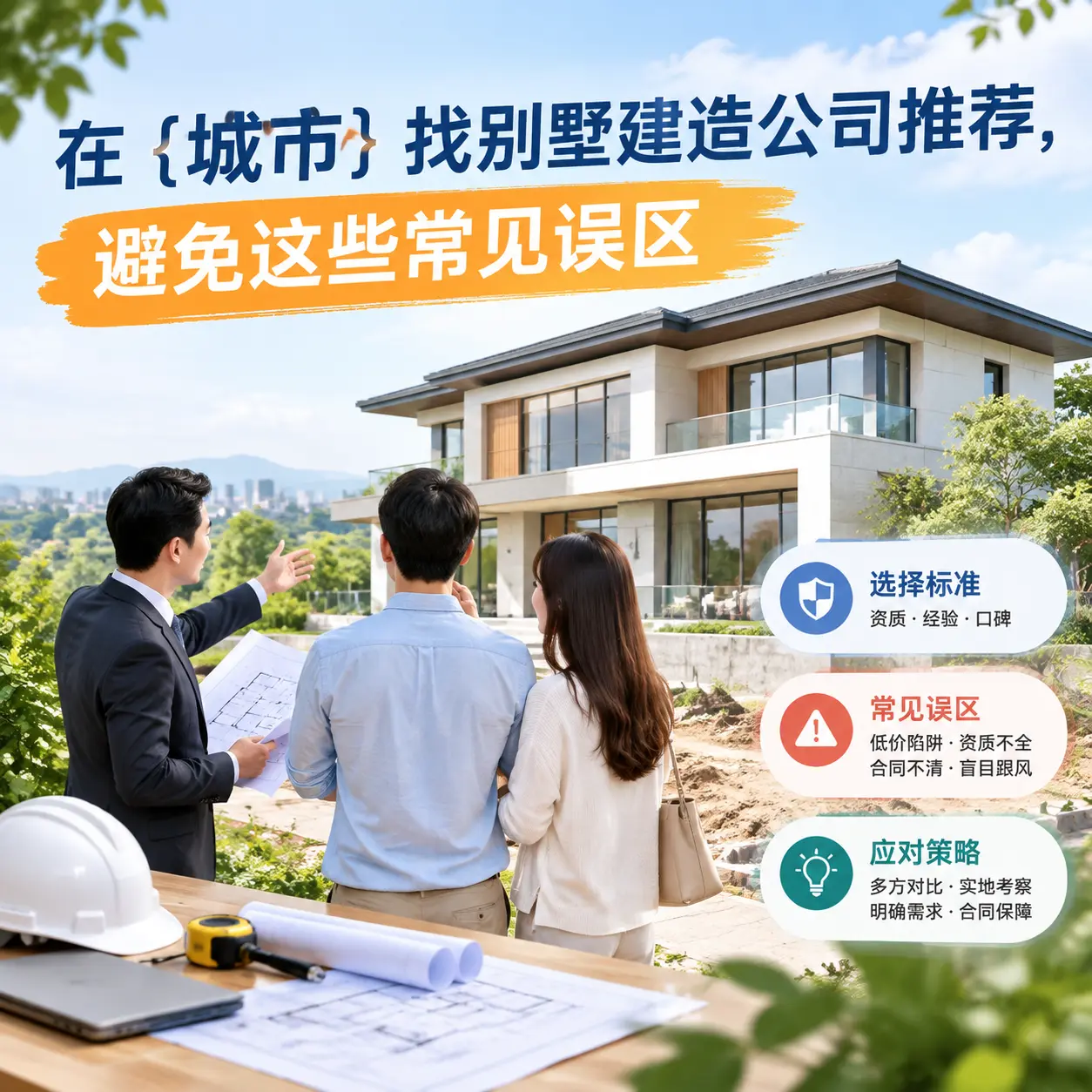 在 清镇 找别墅建造公司推荐，避免这些常见误区