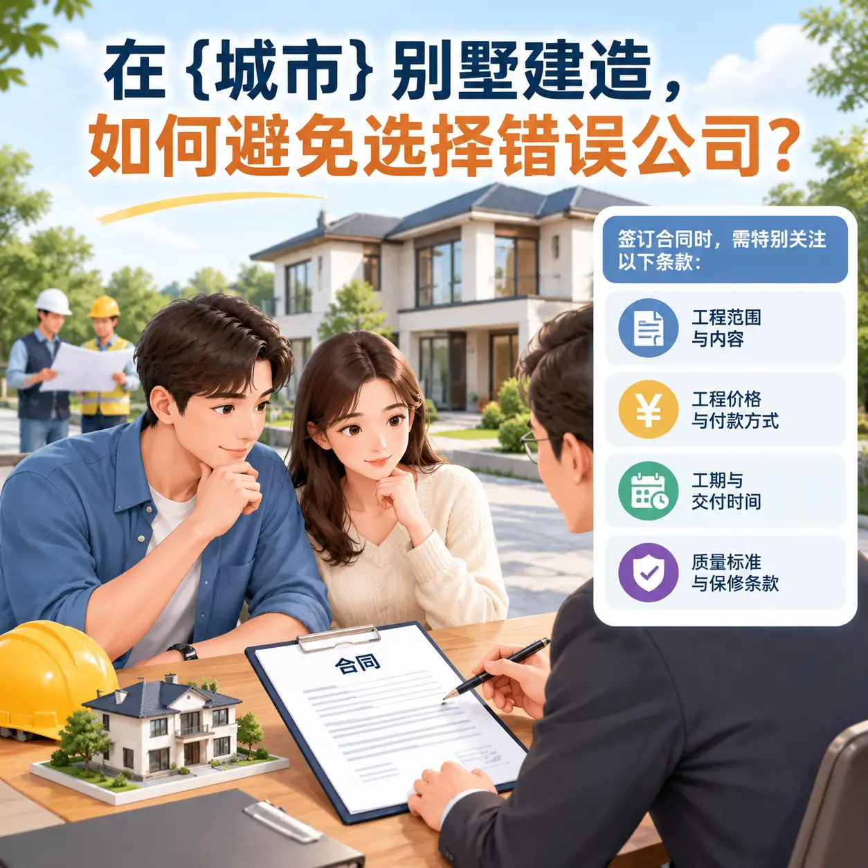 在 清镇 别墅建造，如何避免选择错误公司？