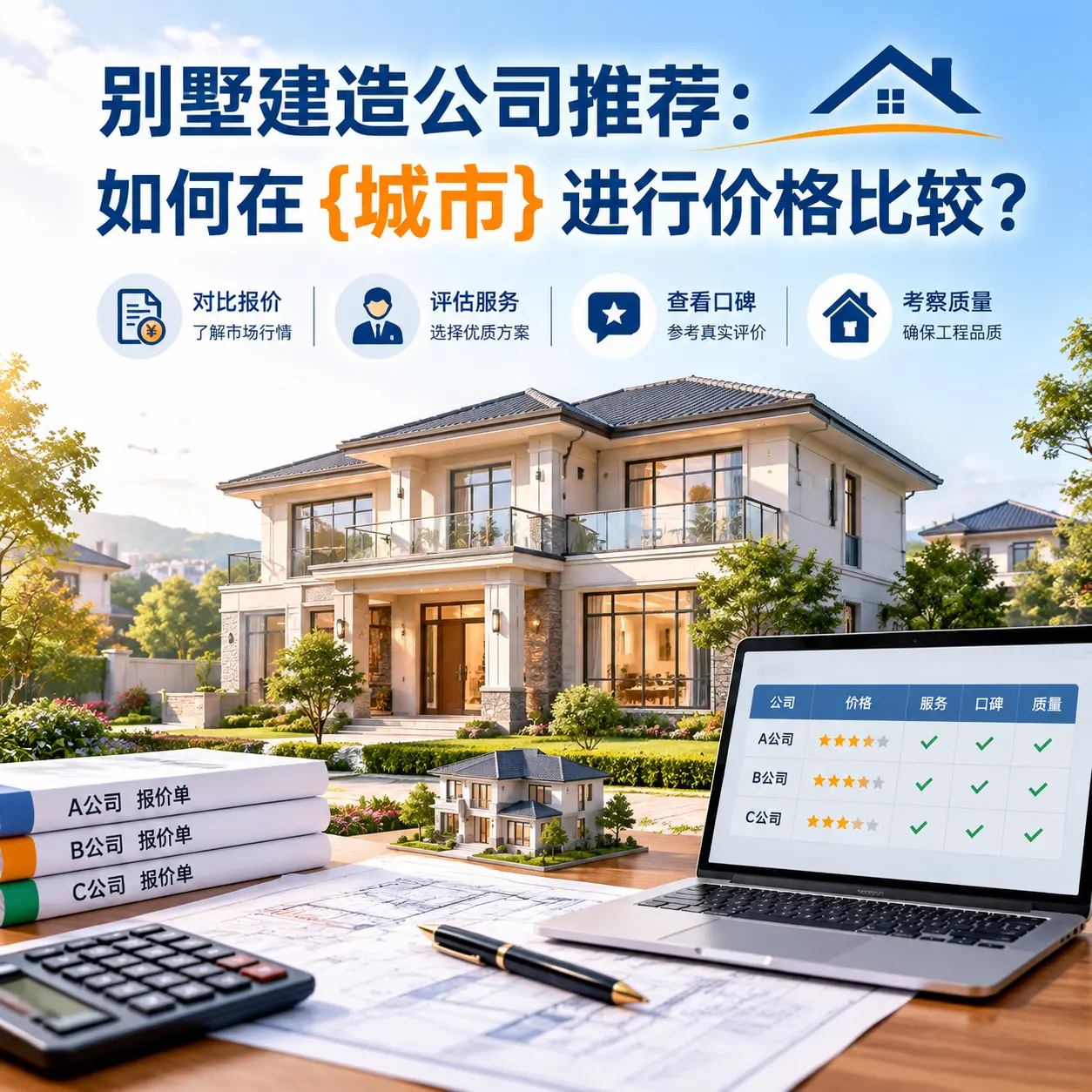 别墅建造公司推荐：如何在 清镇 进行价格比较？