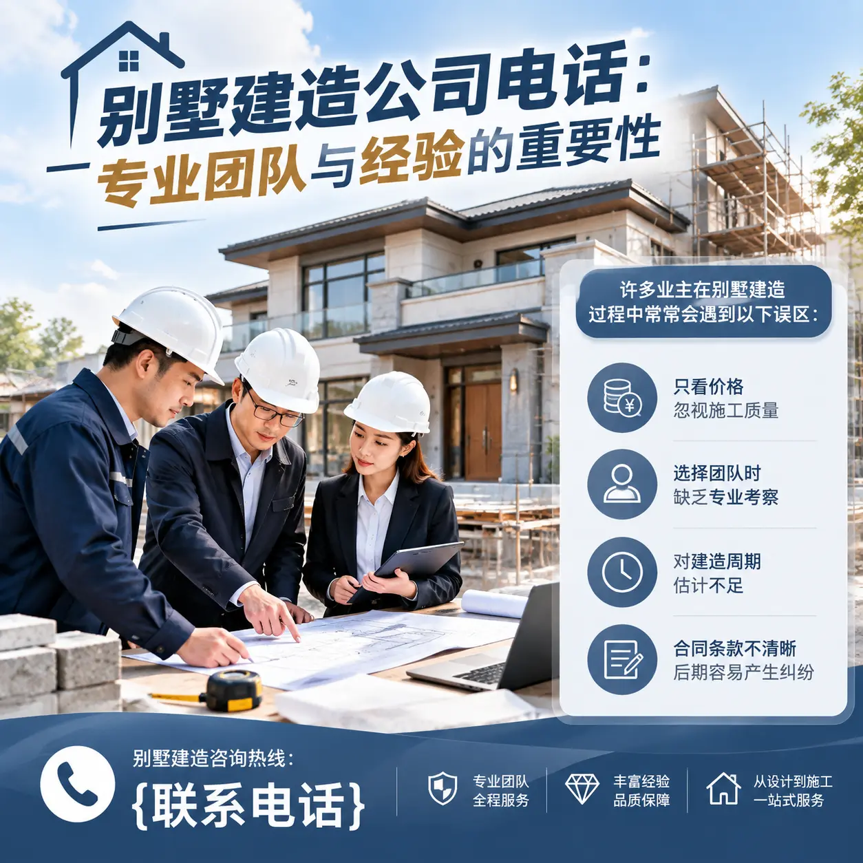 清镇别墅建造公司电话：专业团队与经验的重要性