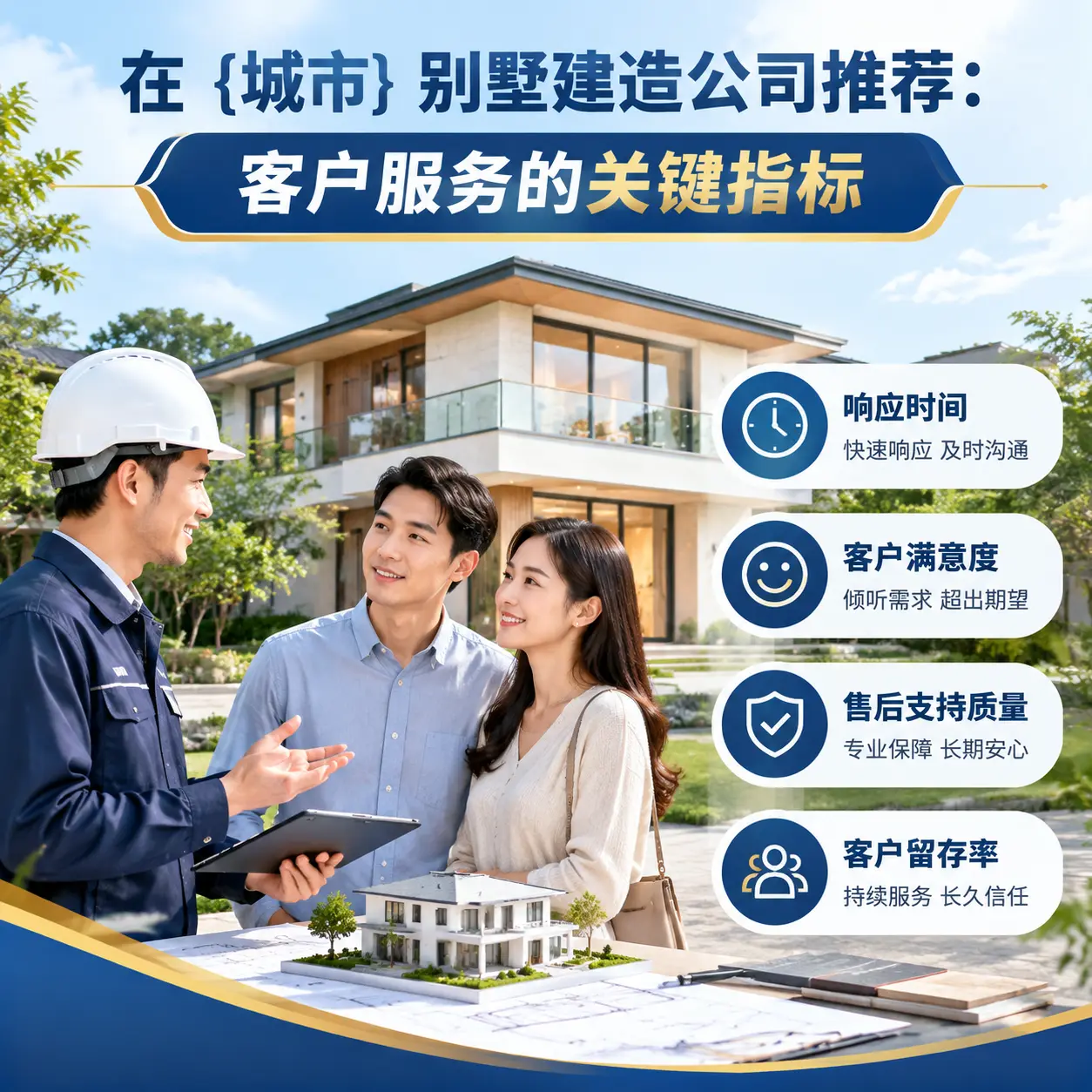 在 清镇 别墅建造公司推荐：客户服务的关键指标