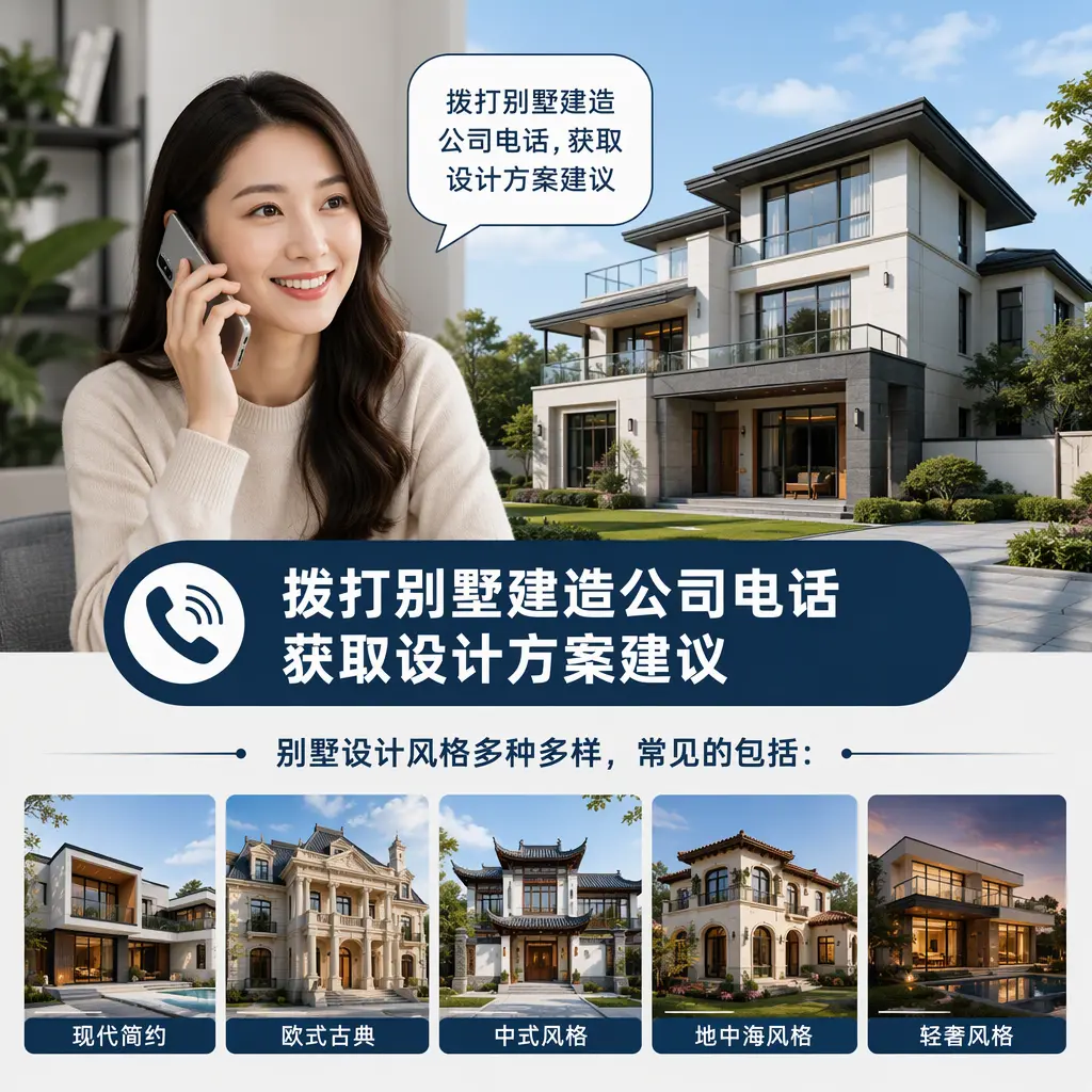 拨打清镇别墅建造公司电话，获取设计方案建议