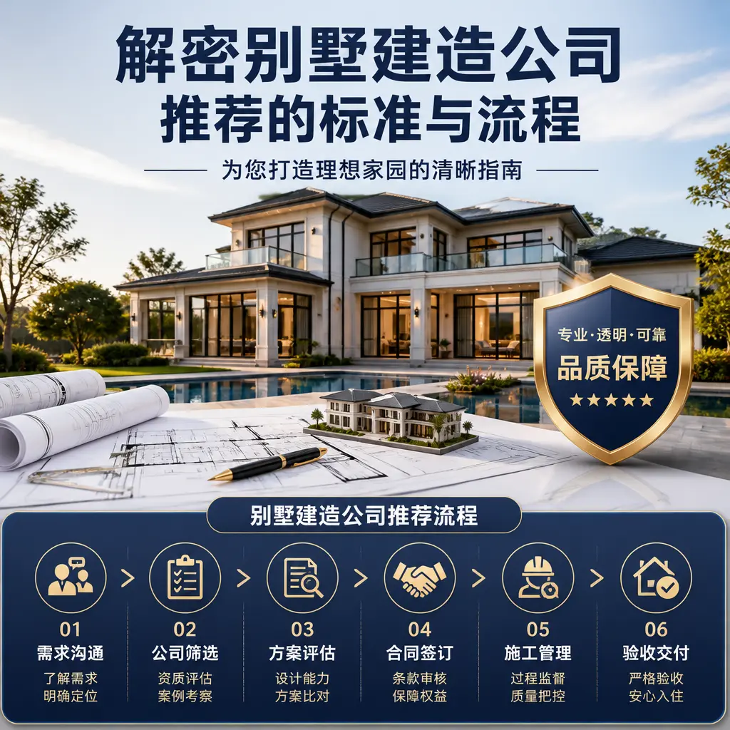 解密别墅建造公司推荐的标准与流程在 清镇