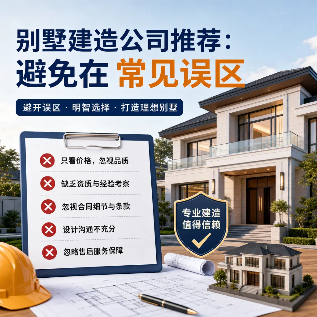 别墅建造公司推荐：避免在 清镇 的常见误区