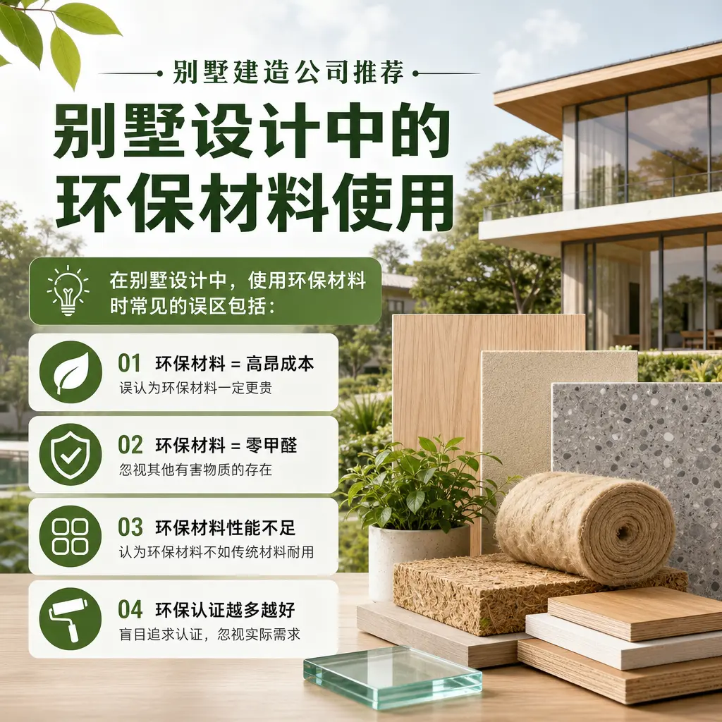 别墅建造公司推荐： 清镇 别墅设计中的环保材料使用